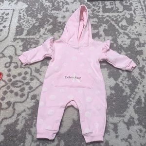 Calvin Klein Hooded Onesie